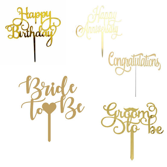 Cake Topper