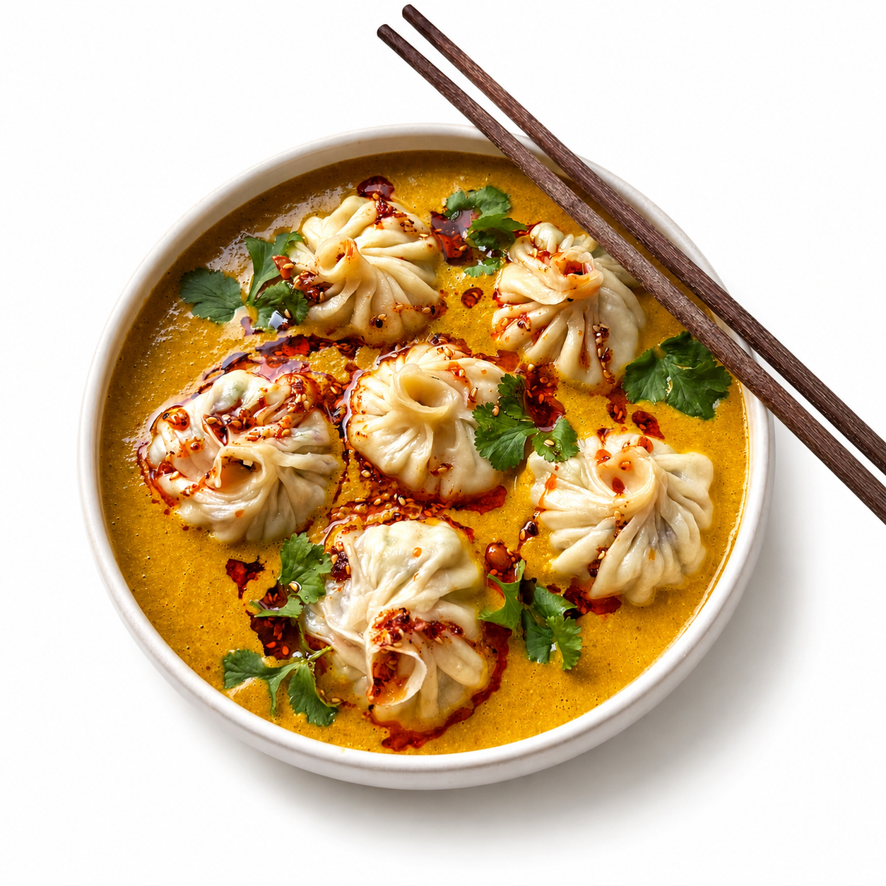 Chicken Momo Jhol