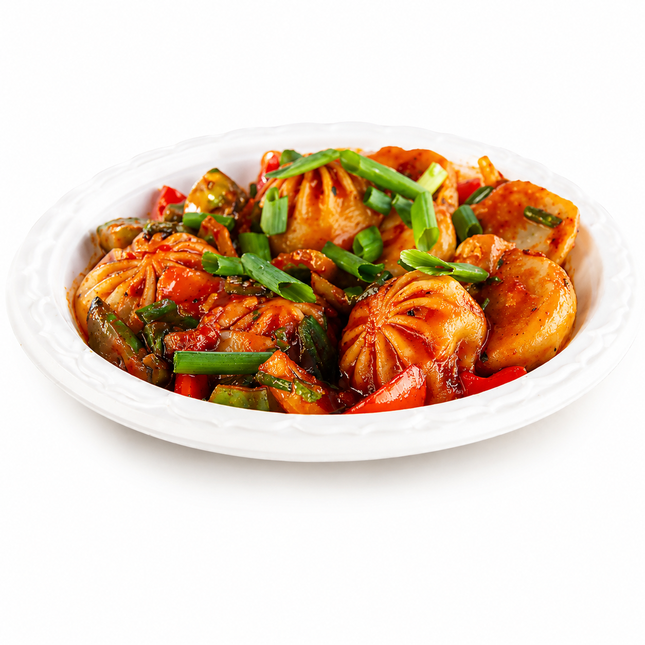 Chicken Momo Chiili
