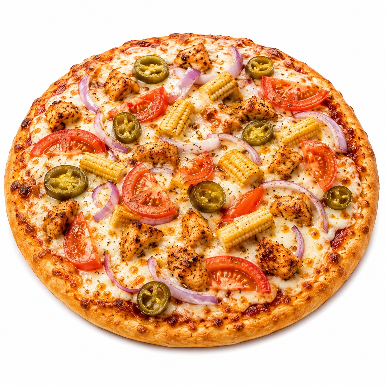 Mix Grilled Pizza
