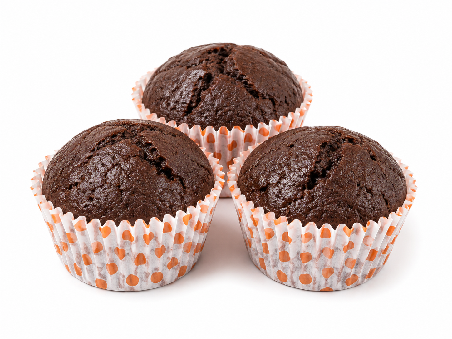 muffin 3 pcs veg (chocolate)
